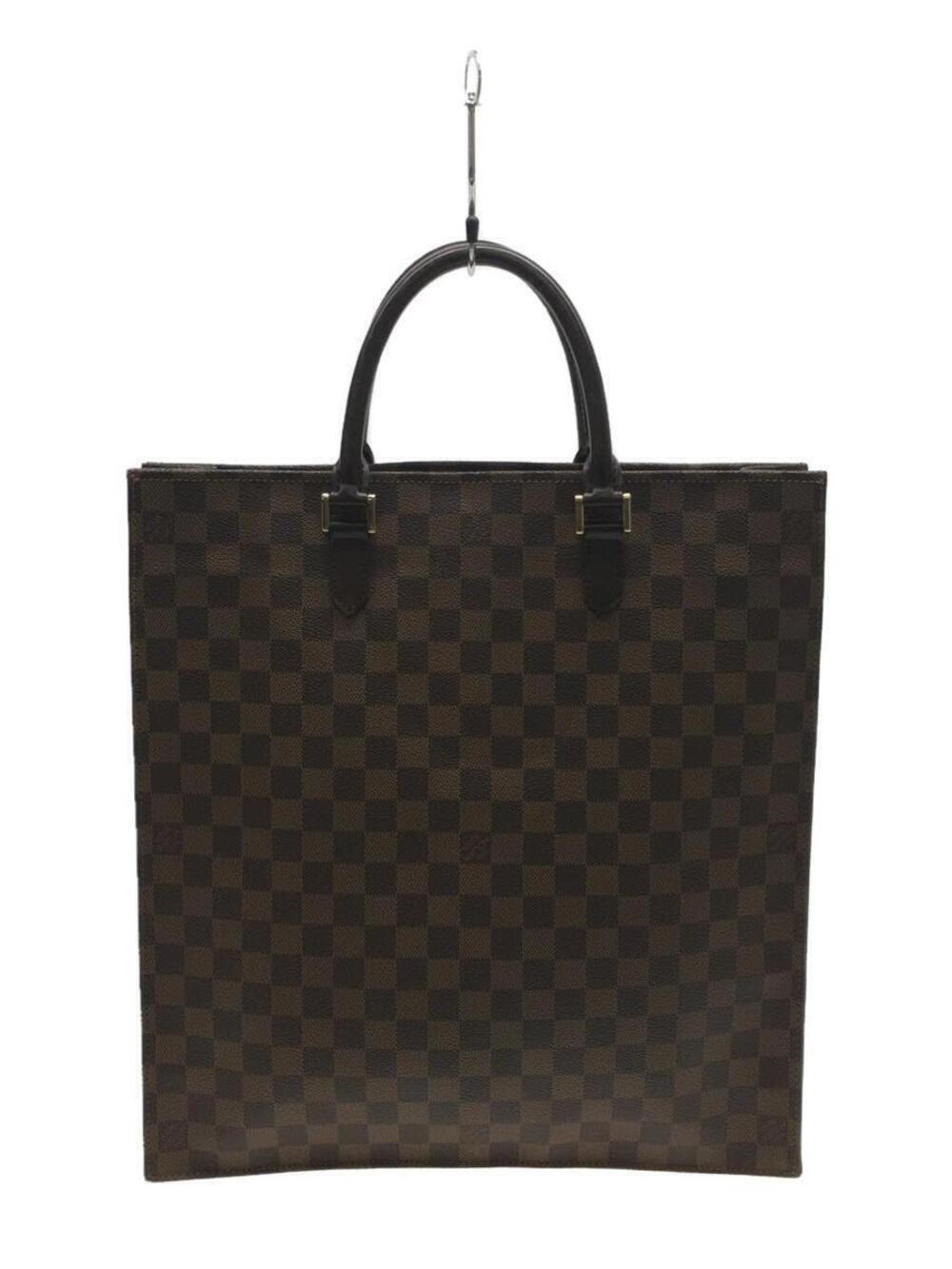 Louis Vuitton Sac Plat Damier Ebene Brown All over Tote bag